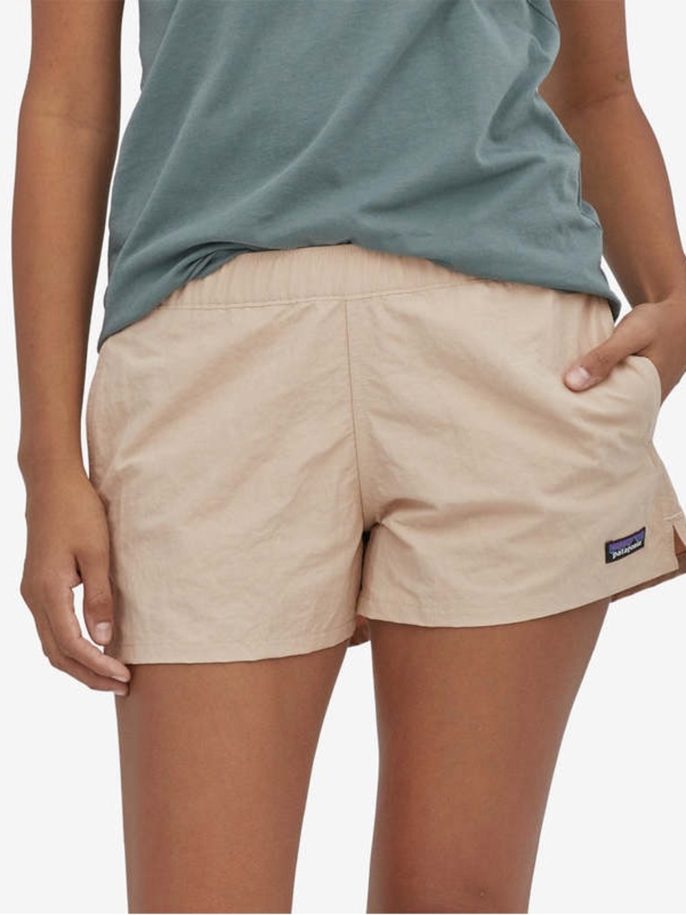 Patagonia Barely Baggies Tan Women’s Shorts Medium